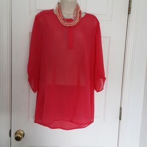 Chico's pink shirt for women